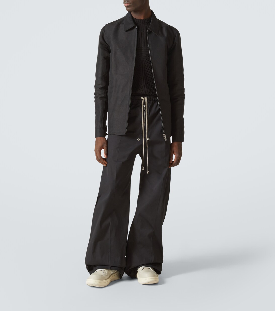 x Converse Turbowpn leather sneakers | Rick Owens