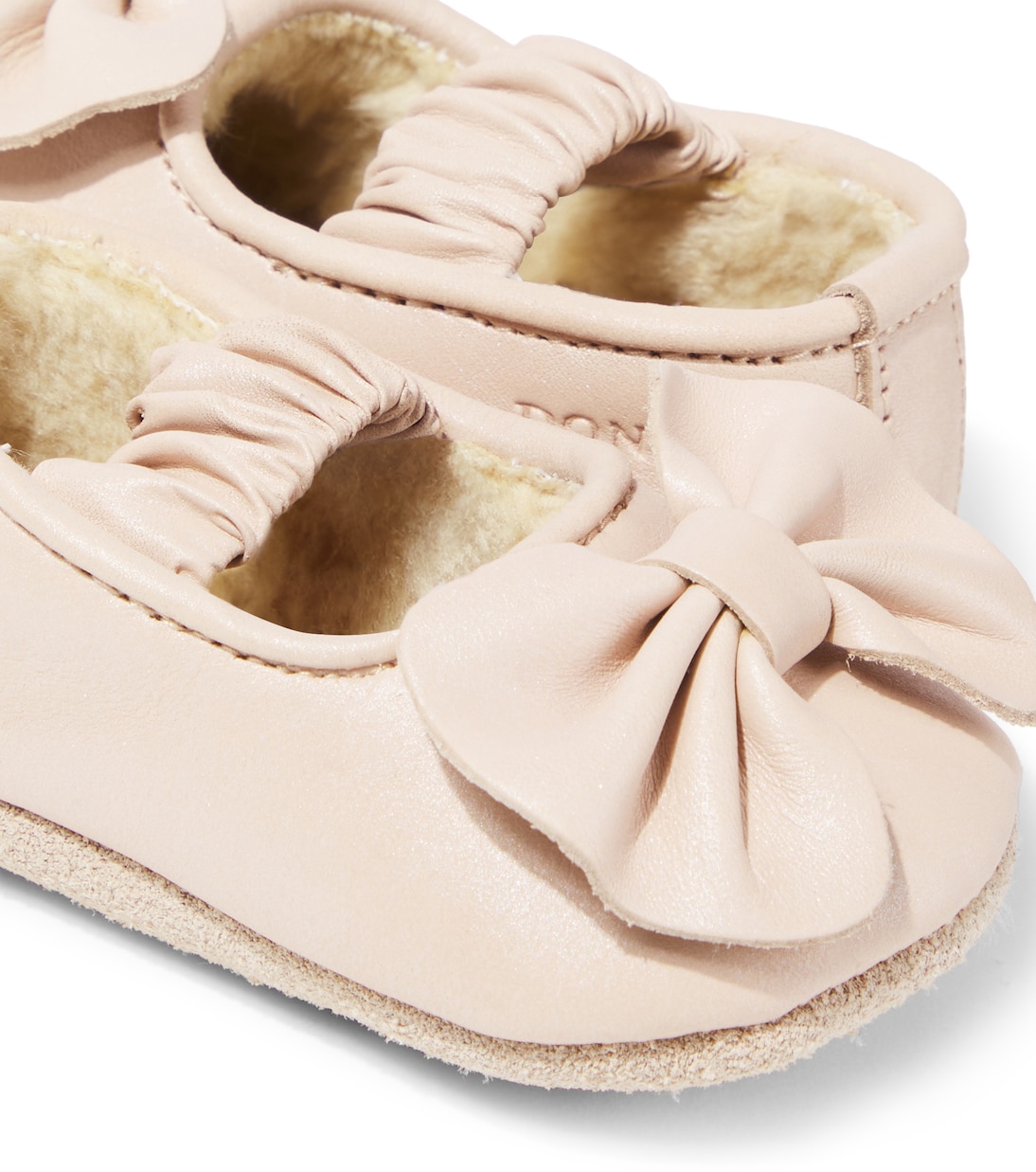 Baby Neni bow-detail ballet flats | Donsje