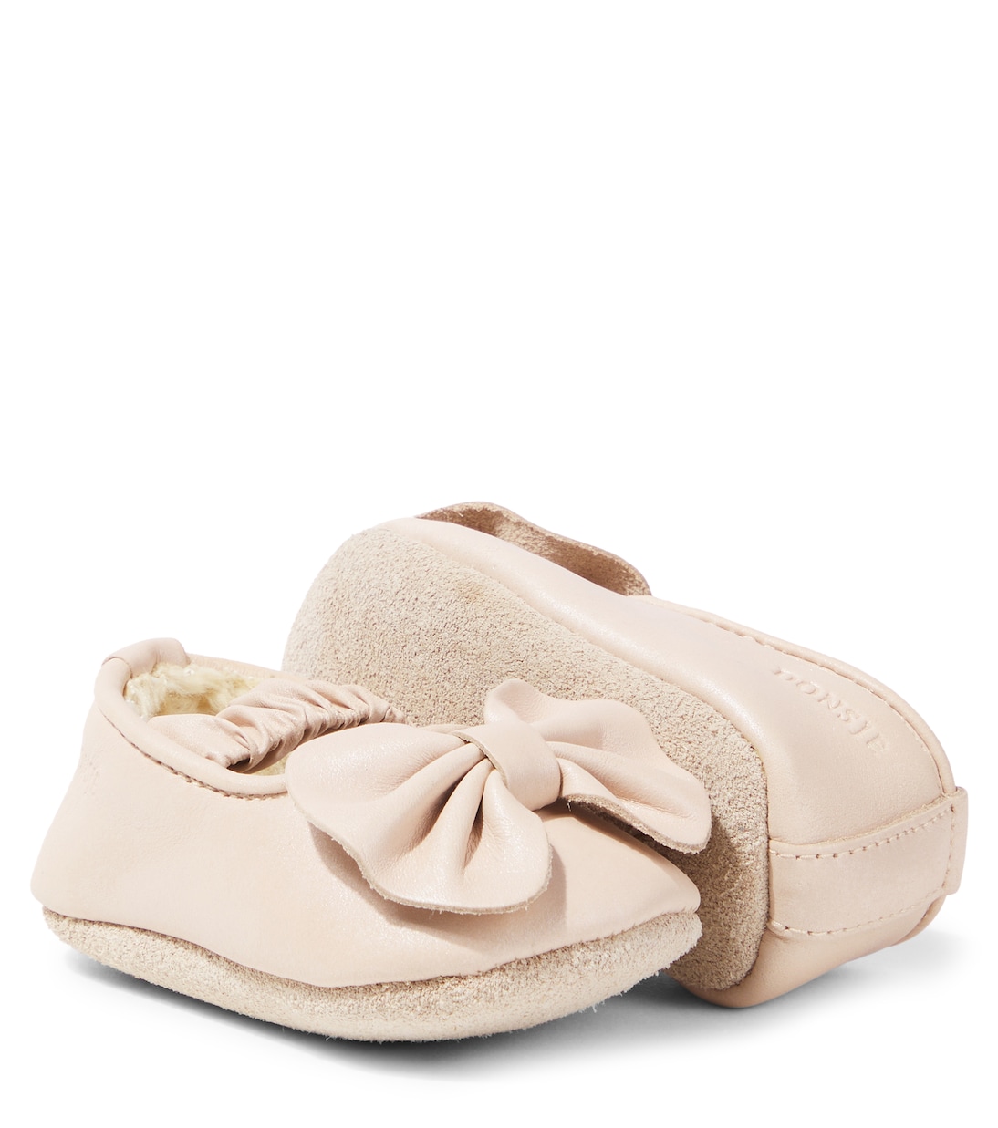 Baby Neni bow-detail ballet flats | Donsje