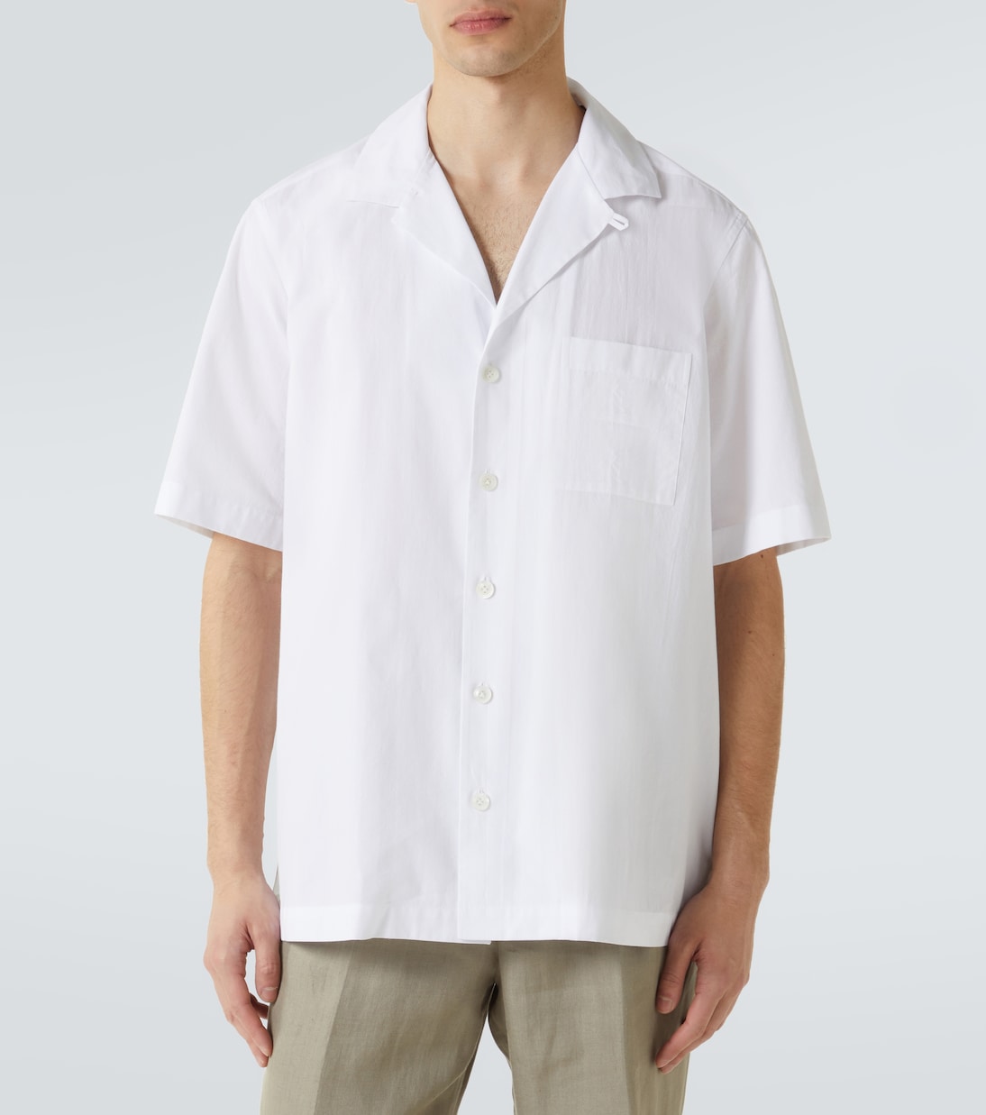 Cotton poplin shirt | Lardini