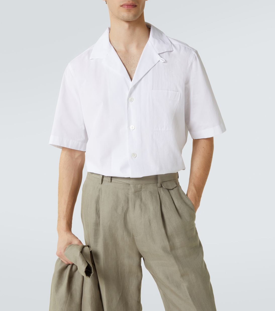 Cotton poplin shirt | Lardini