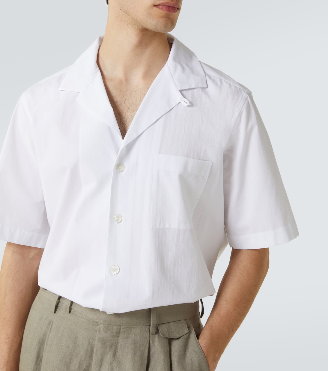 Cotton poplin shirt | Lardini