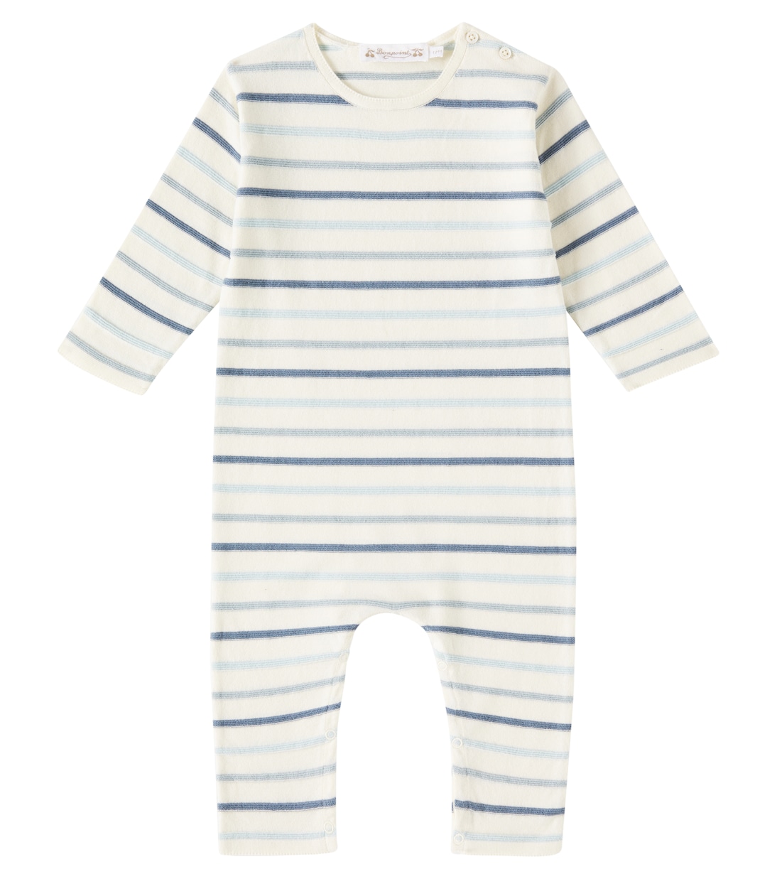 Baby - Tutina Carl in cotone a righe | Bonpoint