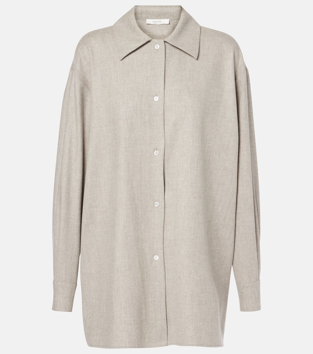 Komako wool and cashmere shirt | The Row