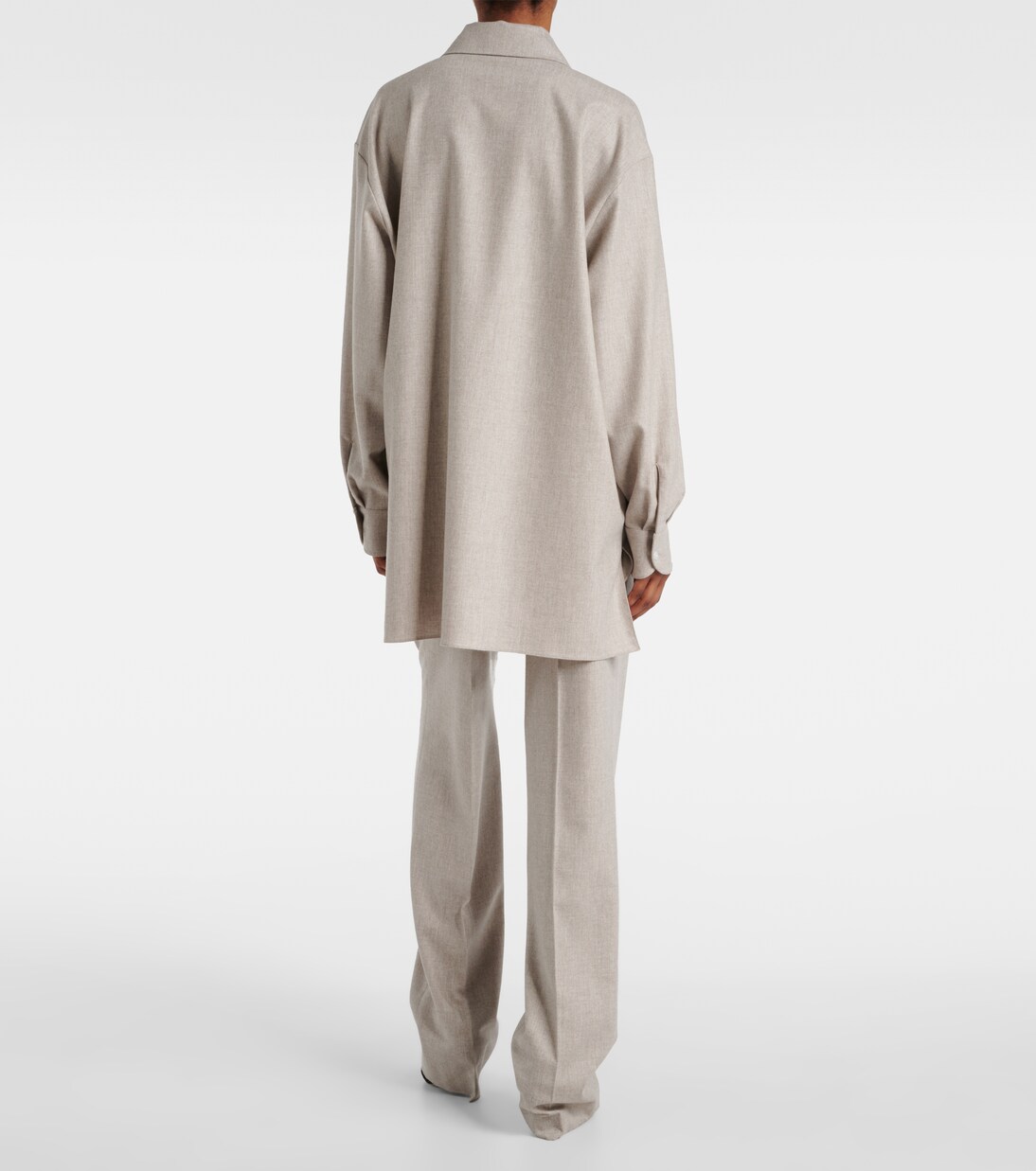 Komako wool and cashmere shirt | The Row