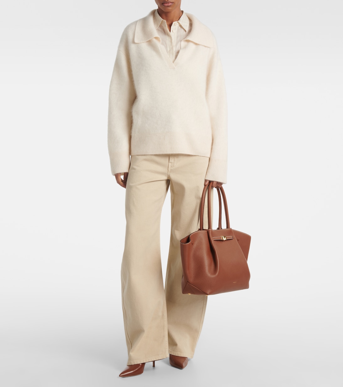 Tote Bag New York aus Leder | DeMellier