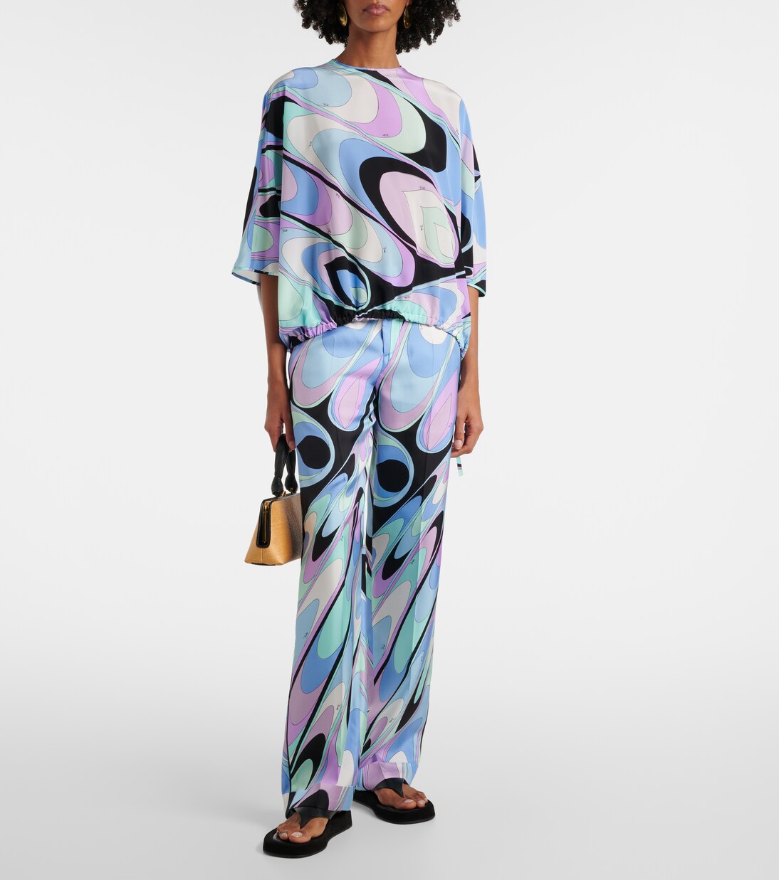 Top Iride aus Seide | Pucci