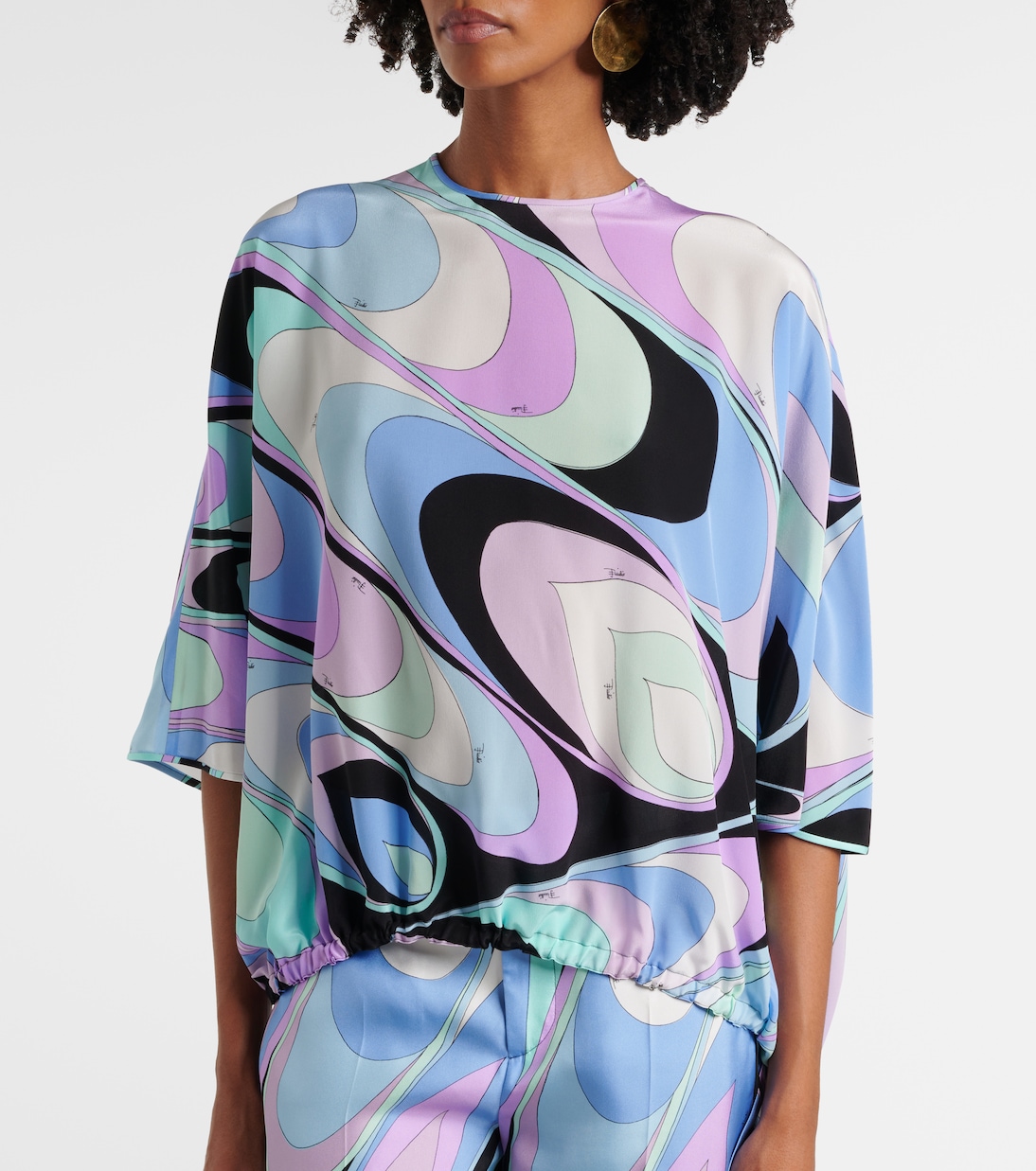 Top Iride aus Seide | Pucci