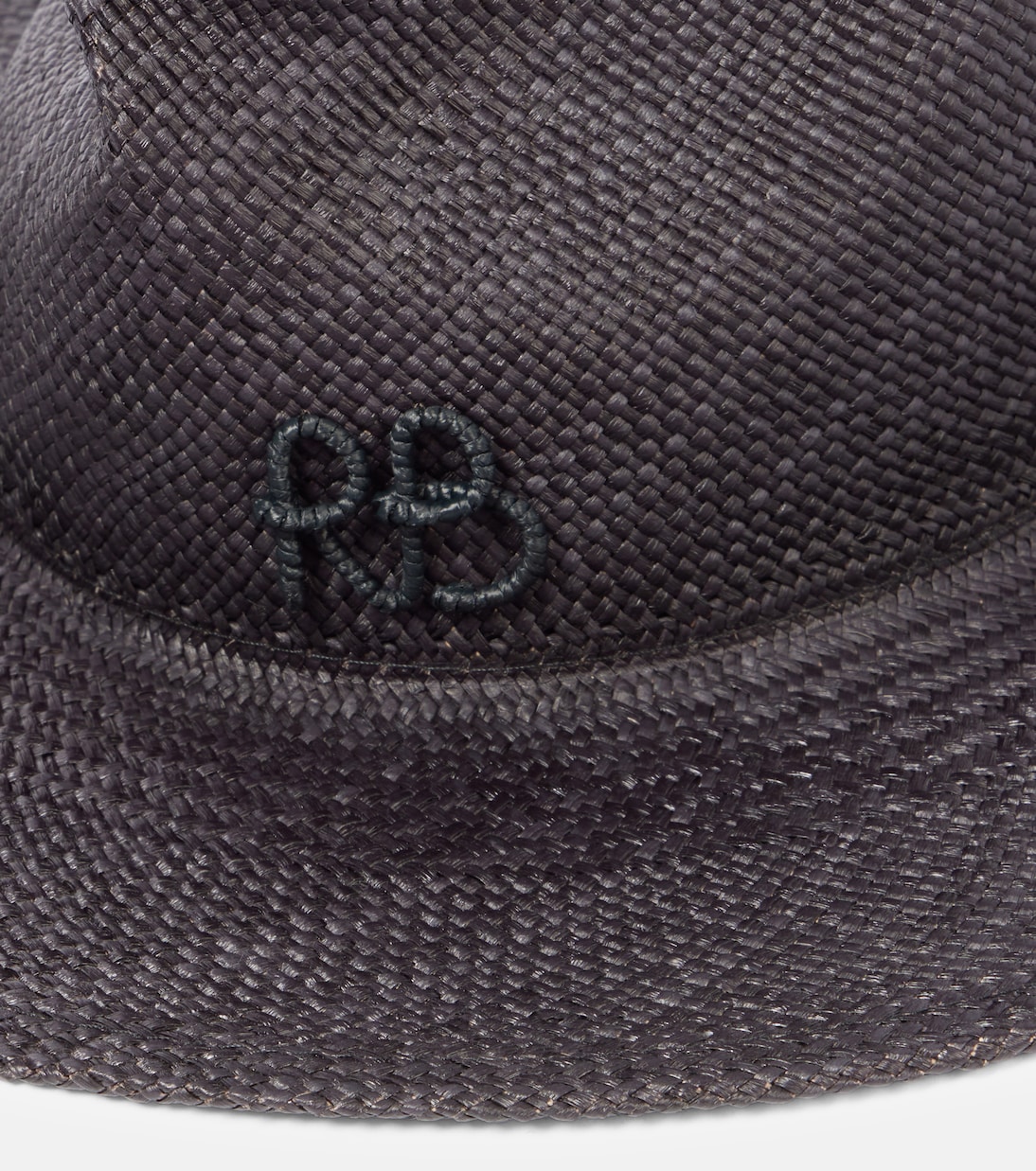 Logo chain-detail straw fedora  | Ruslan Baginskiy