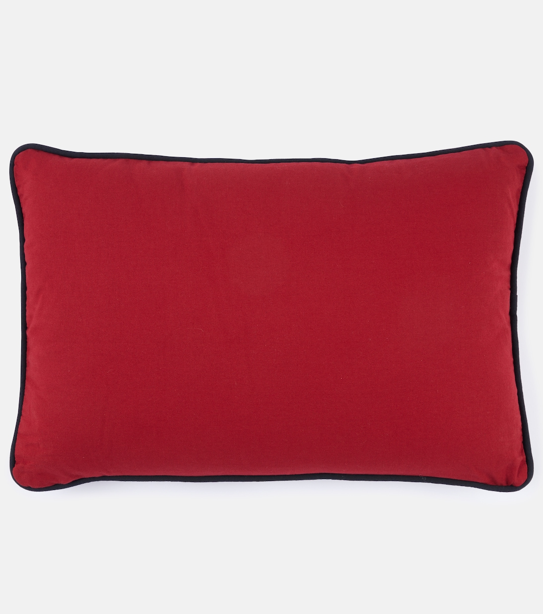 Besticktes Kissen Eye aus Baumwoll-Canvas | Les-Ottomans