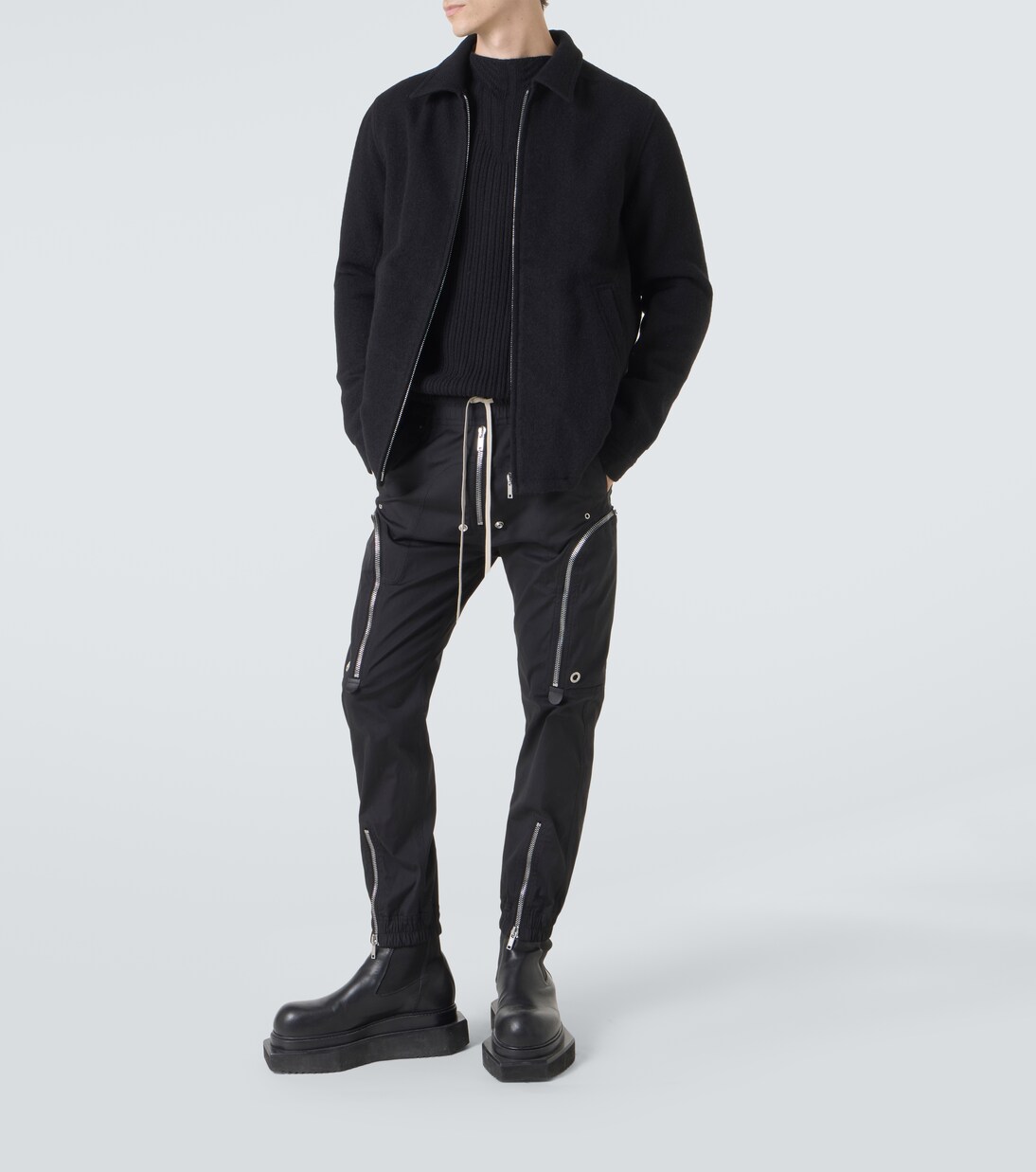 Brad virgin wool jacket | Rick Owens