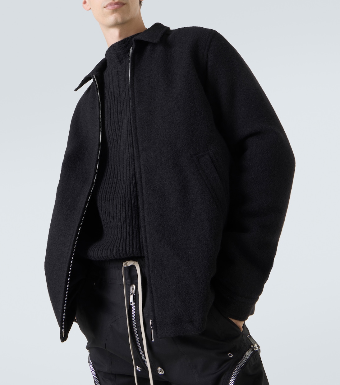 Brad virgin wool jacket | Rick Owens