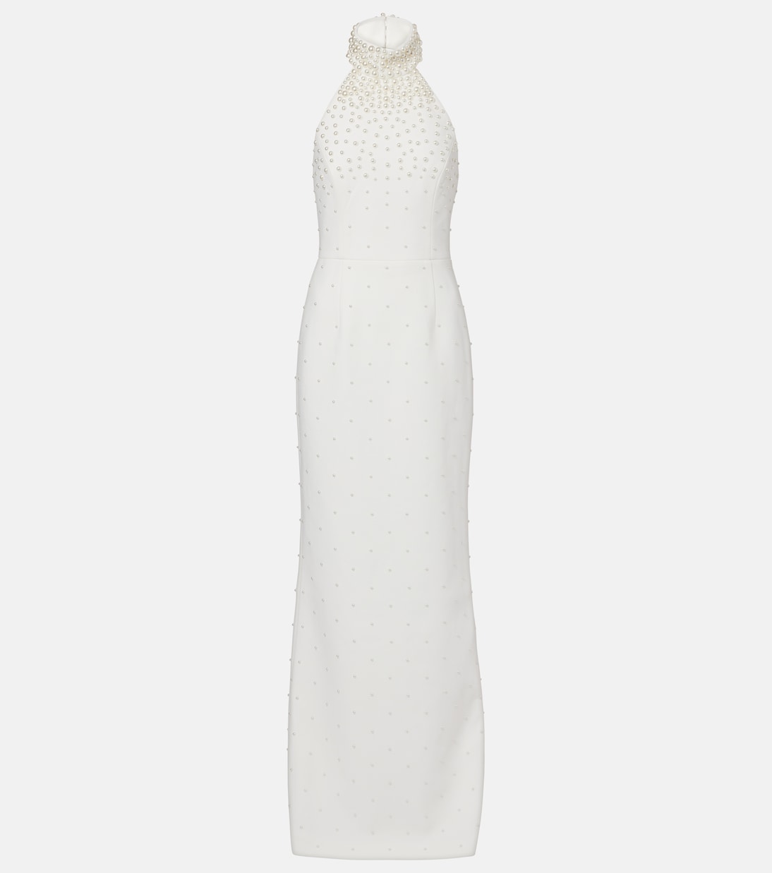 Robe de mariée longue La Peregrina en crêpe | Rebecca Vallance