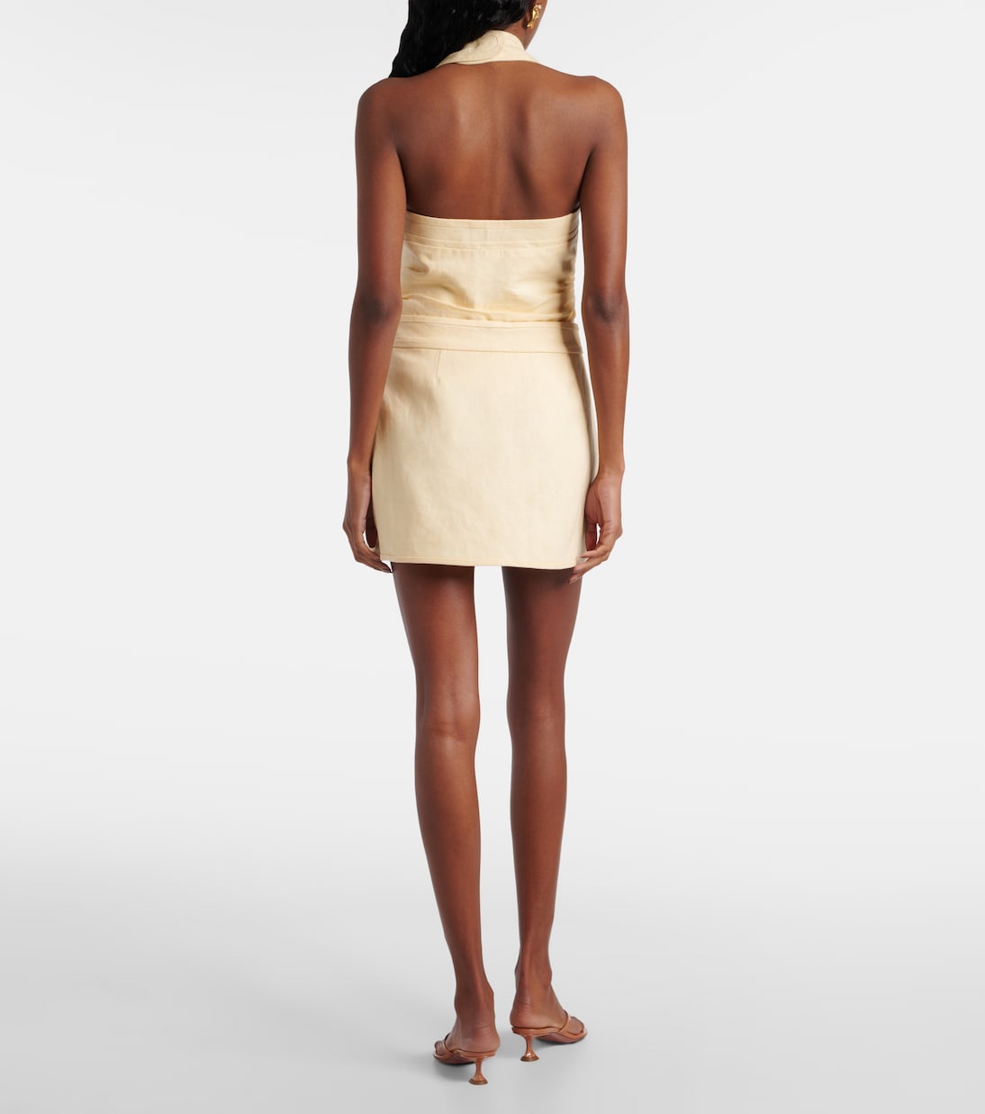 Jerry linen wrap skirt | SIR