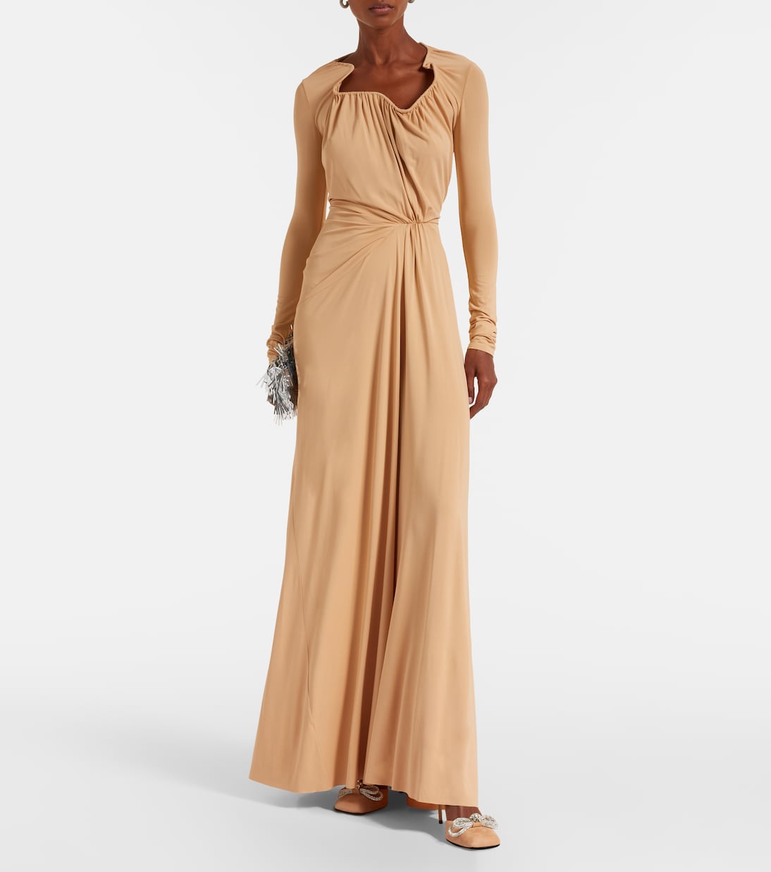 Escarpins Double Bow 95 en daim | Mach & Mach