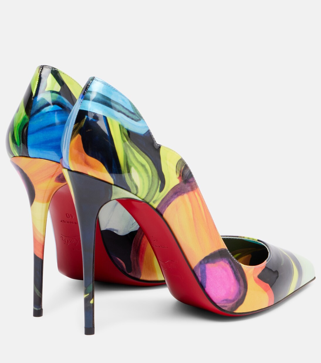 Hot Chick 100 patent leather pumps | Christian Louboutin