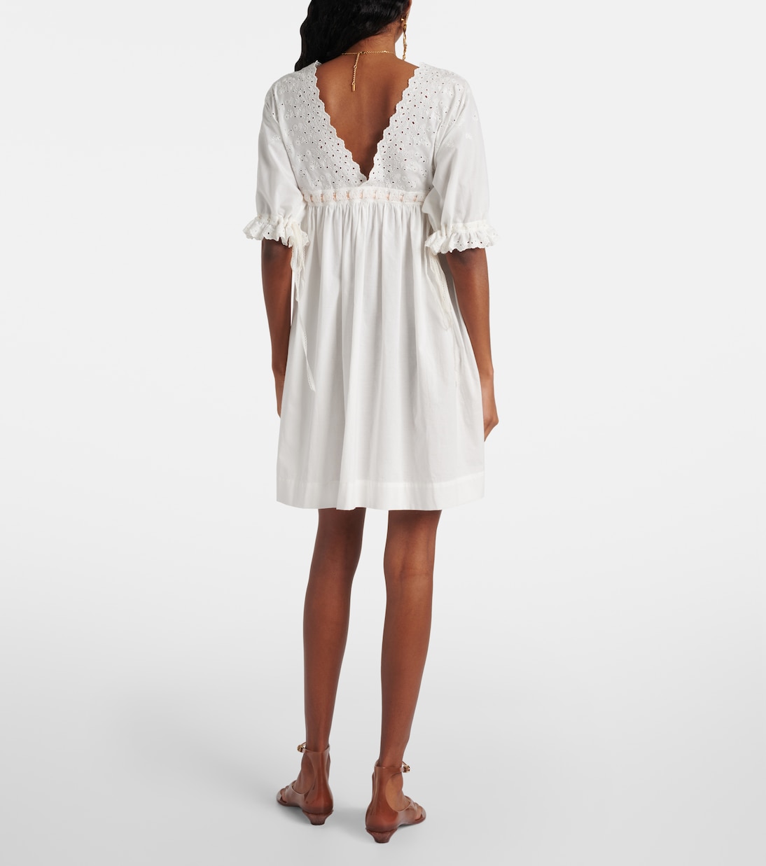 Minikleid aus einem Baumwollgemisch | Chloé