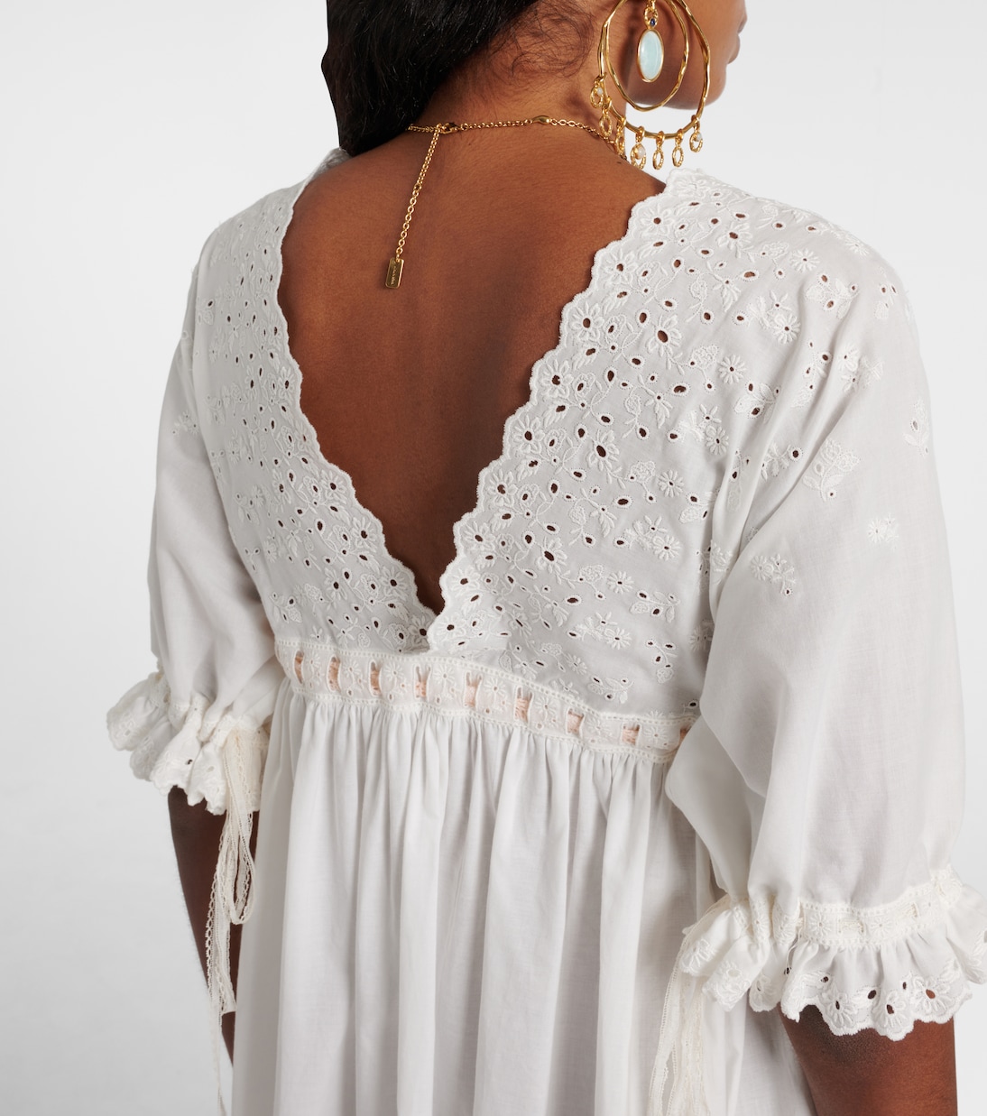 Minikleid aus einem Baumwollgemisch | Chloé