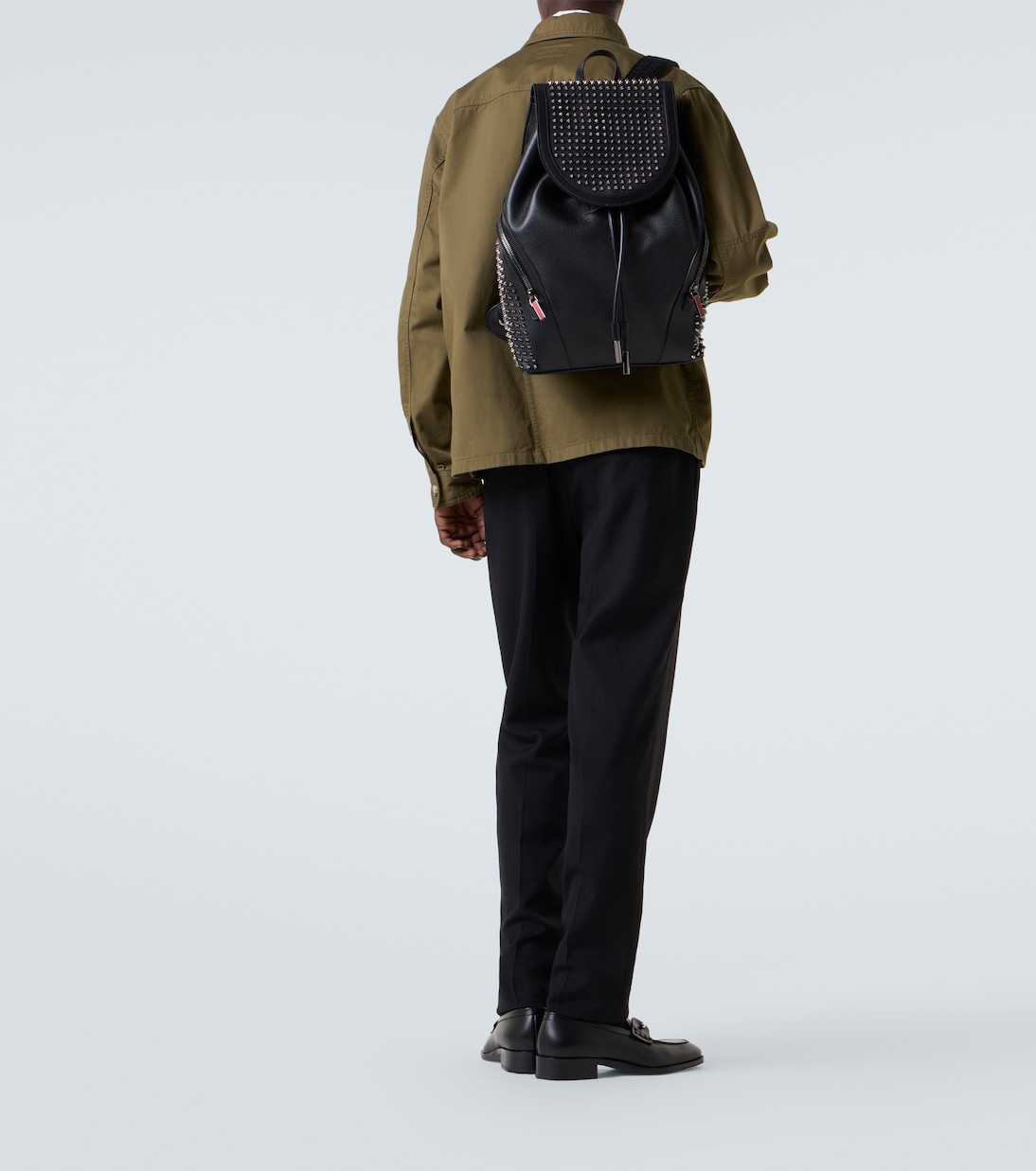 Funky embellished leather backpack | Christian Louboutin