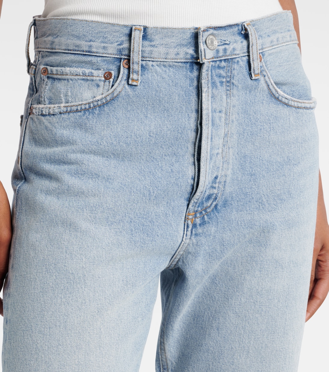 Jeans rectos 90's de tiro medio | Agolde