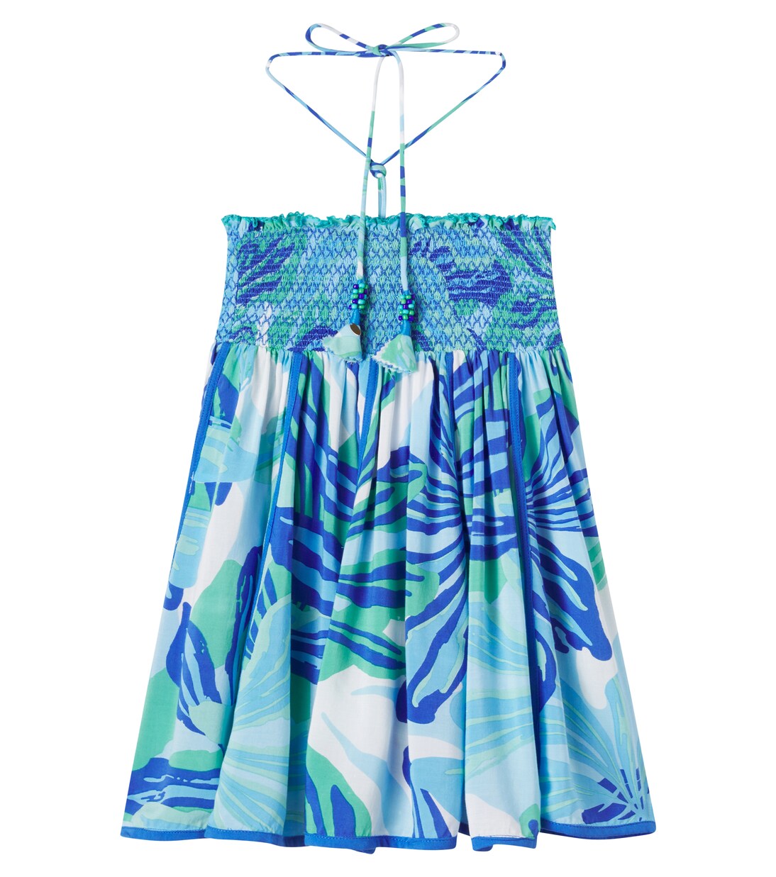 Cycas printed dress | Poupette St Barth Kids