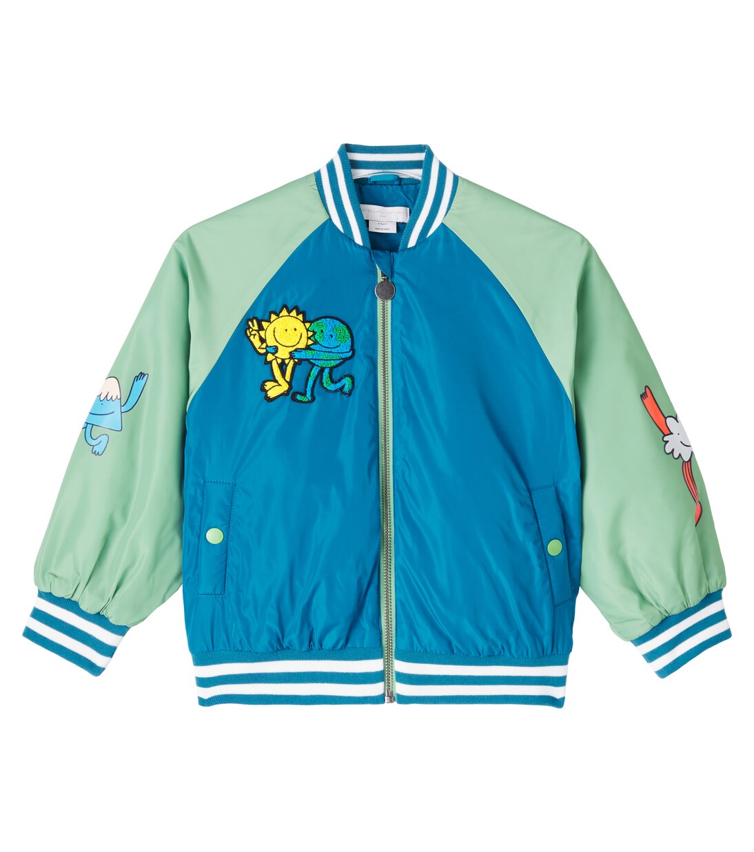 Printed varsity jacket | Stella McCartney Kids