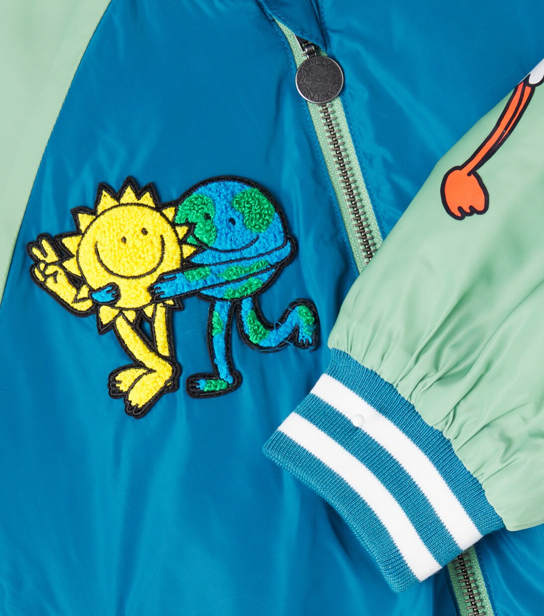 Printed varsity jacket | Stella McCartney Kids