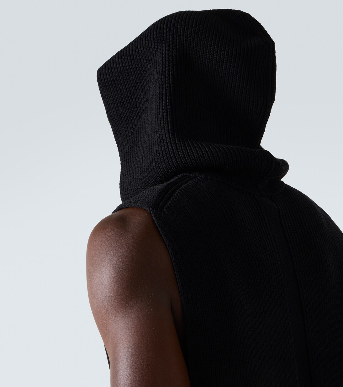 Ribbed-knit virgin wool sweater vest | Rick Owens