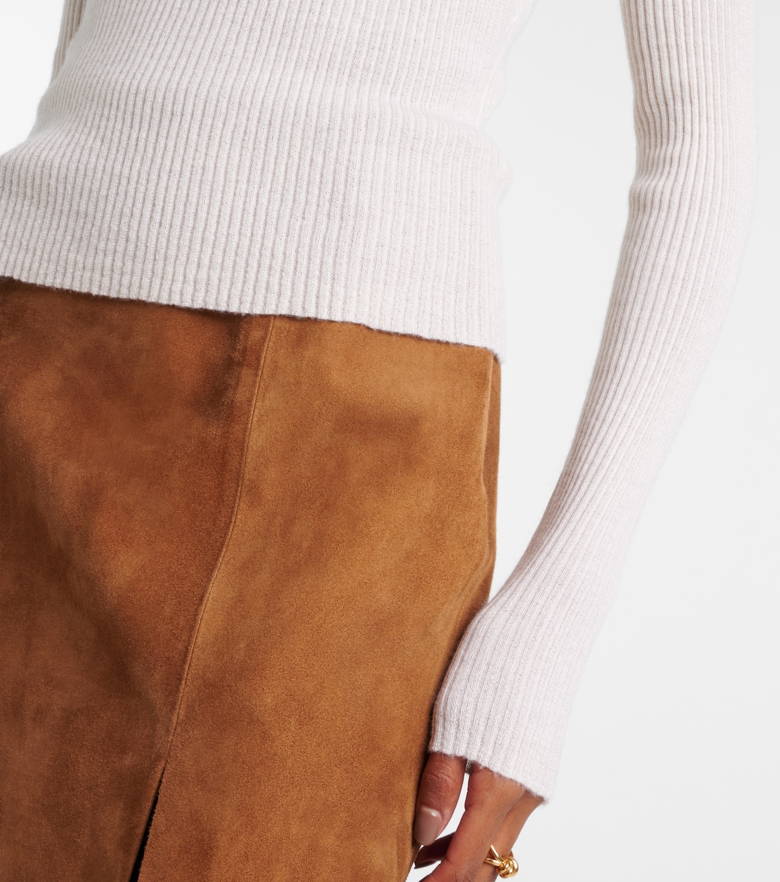 Henley-Top aus Kaschmir und Seide | Vince