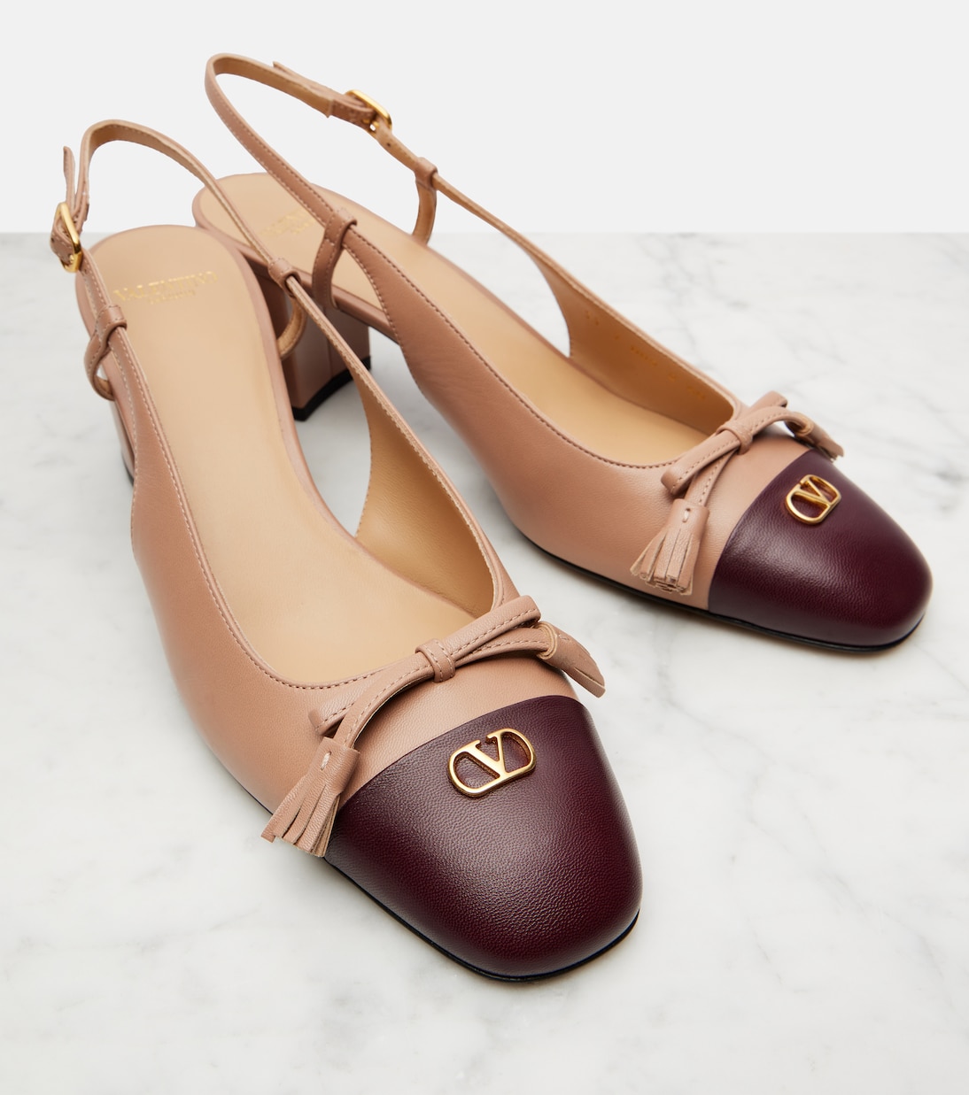 Escarpins Valet Du Roi 60 en cuir | Valentino Garavani