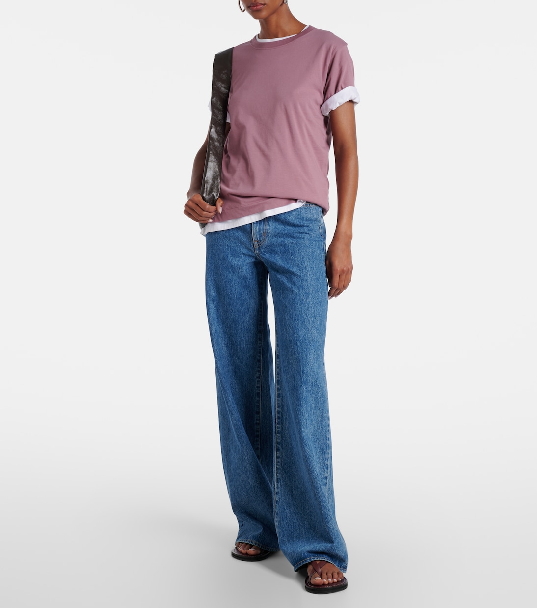 Jeans Eva a vita alta e gamba larga | Slvrlake