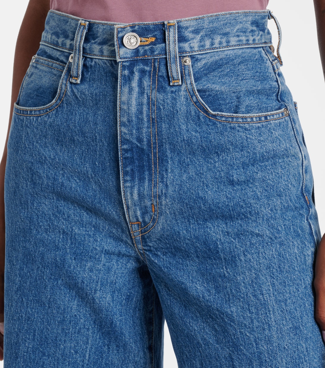 Jeans Eva a vita alta e gamba larga | Slvrlake