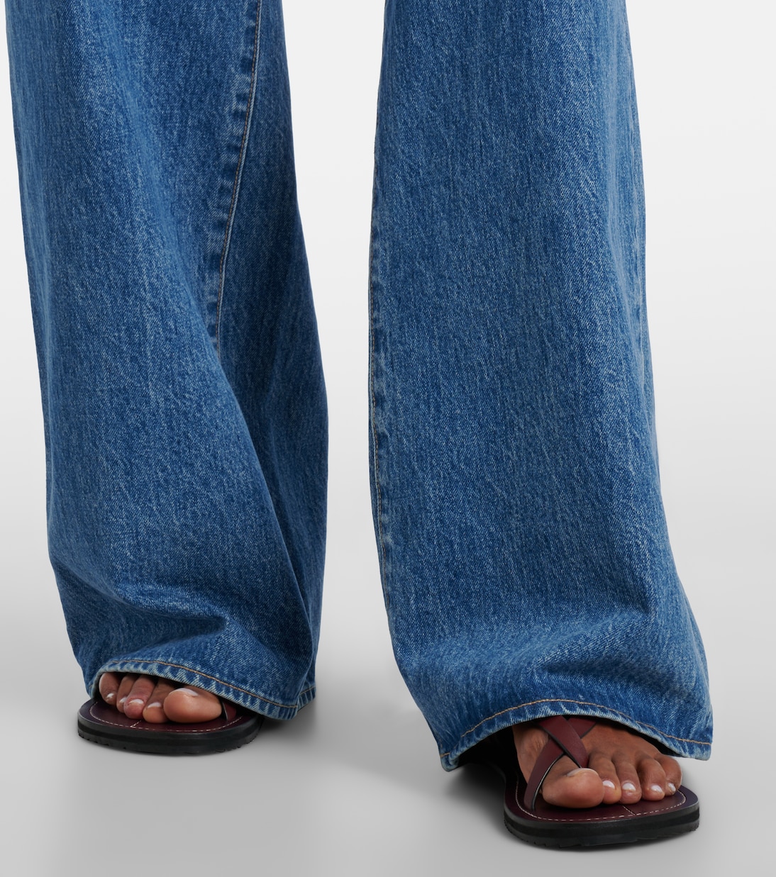 Jeans Eva a vita alta e gamba larga | Slvrlake