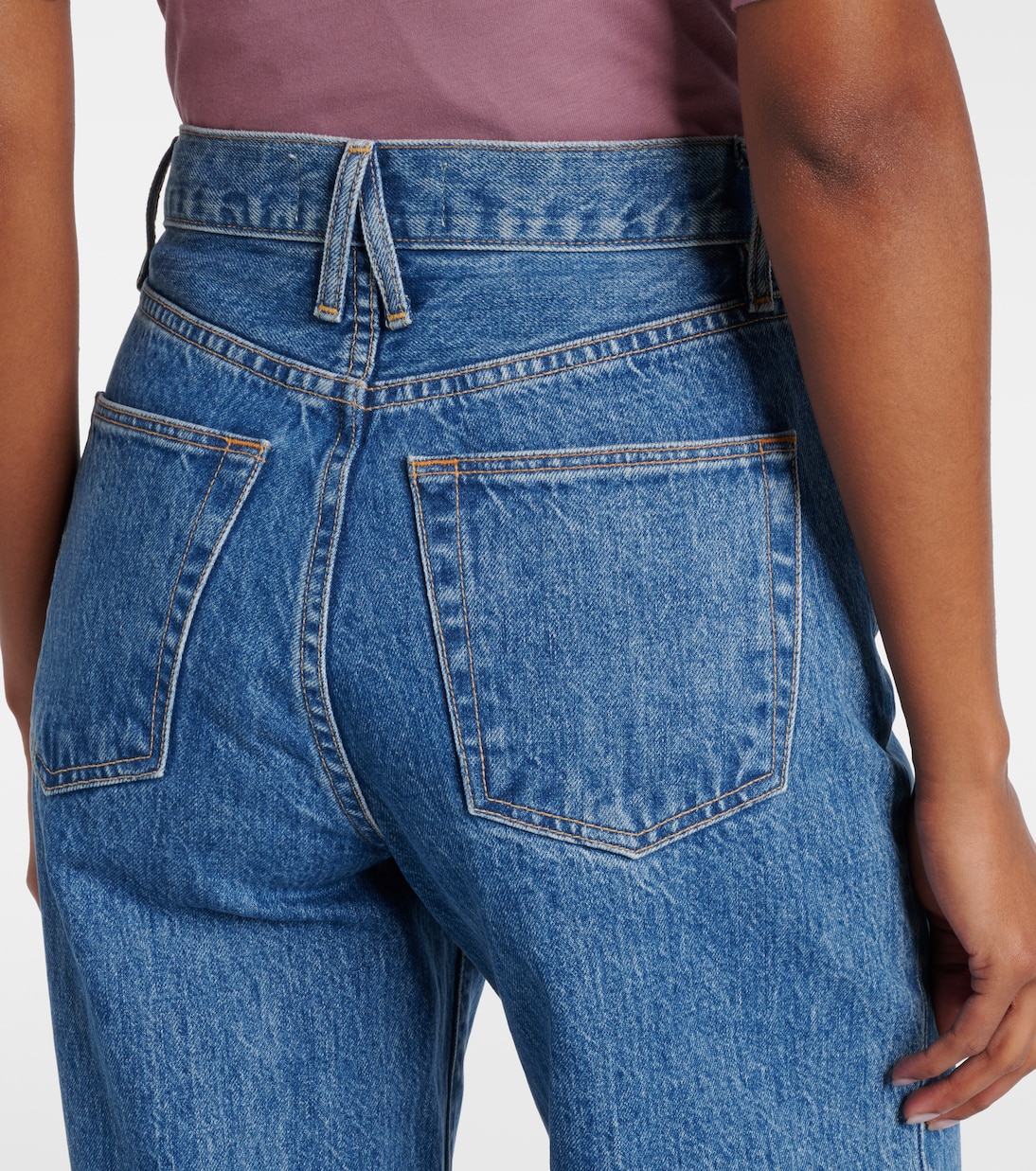 Jeans Eva a vita alta e gamba larga | Slvrlake