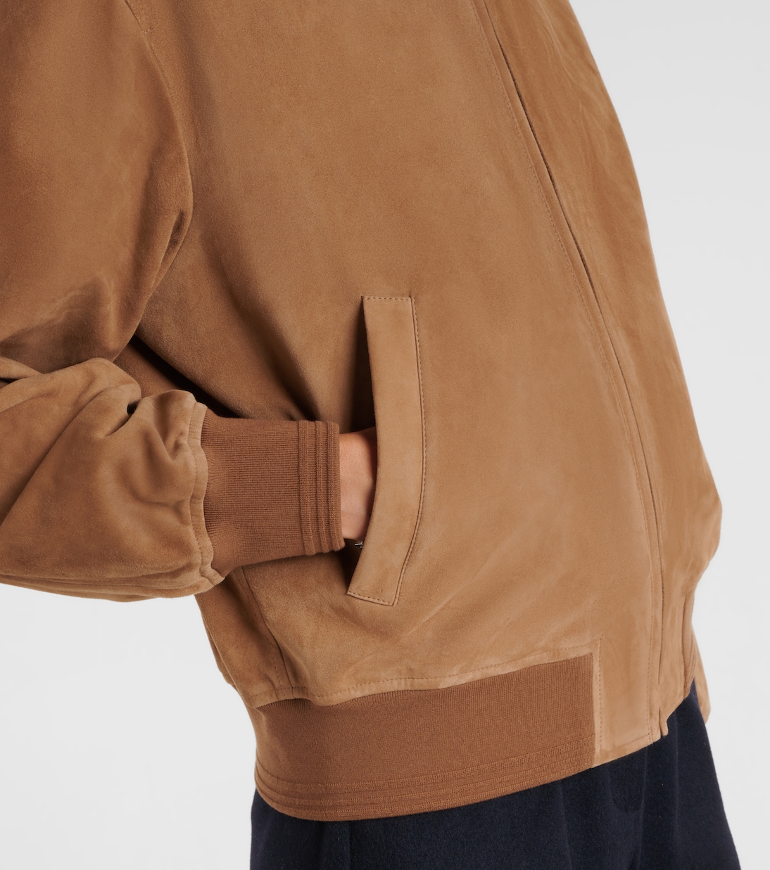 Bomberjacke aus Veloursleder | Tod's