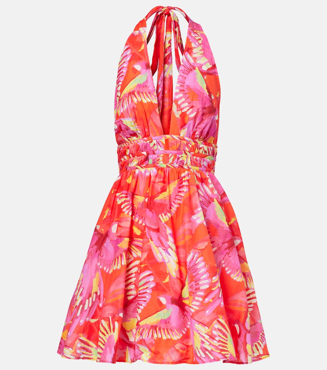 Bedrucktes Minikleid aus Baumwolle | Farm Rio