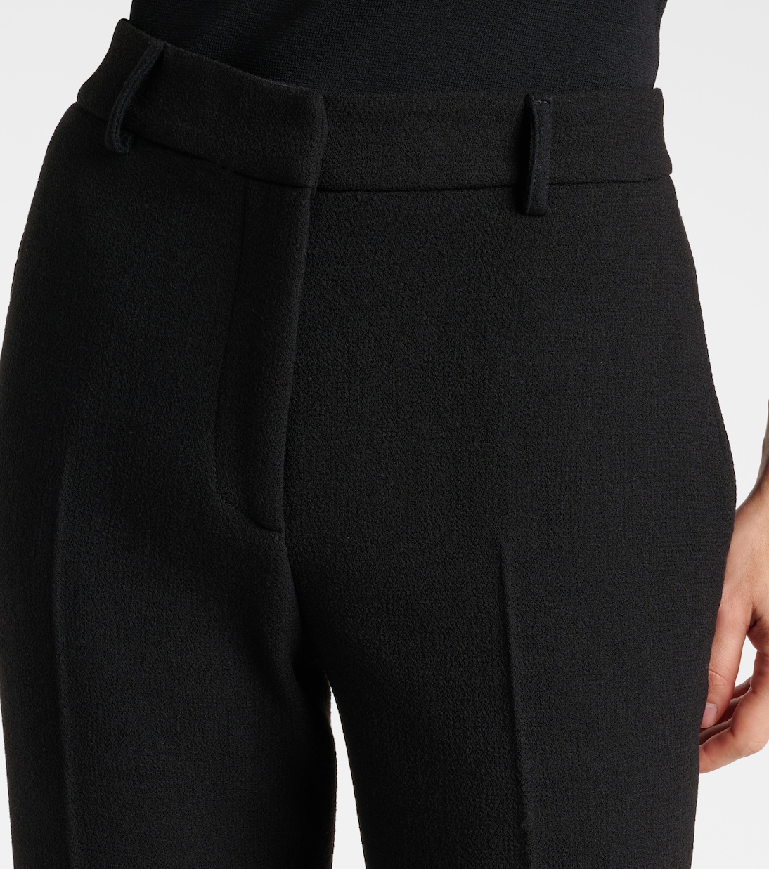 High-rise wool flared pants | Etro