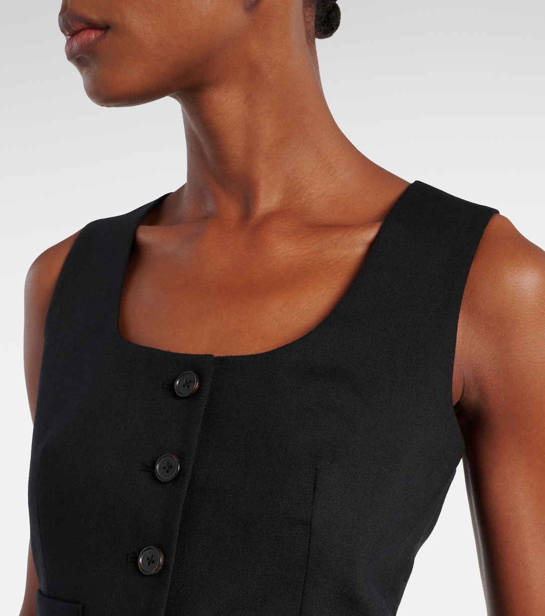 Morris wool vest | Veronica Beard