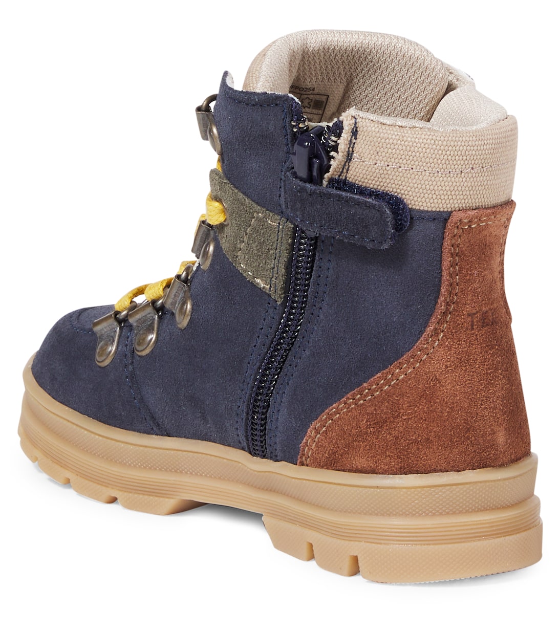 Toni suede and canvas boots | Wheat