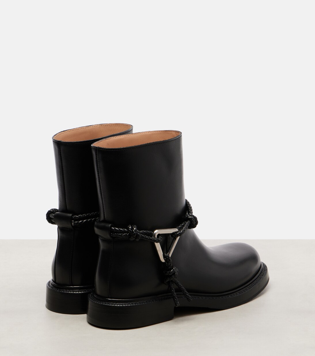 Ankle Boots aus Leder | Bottega Veneta
