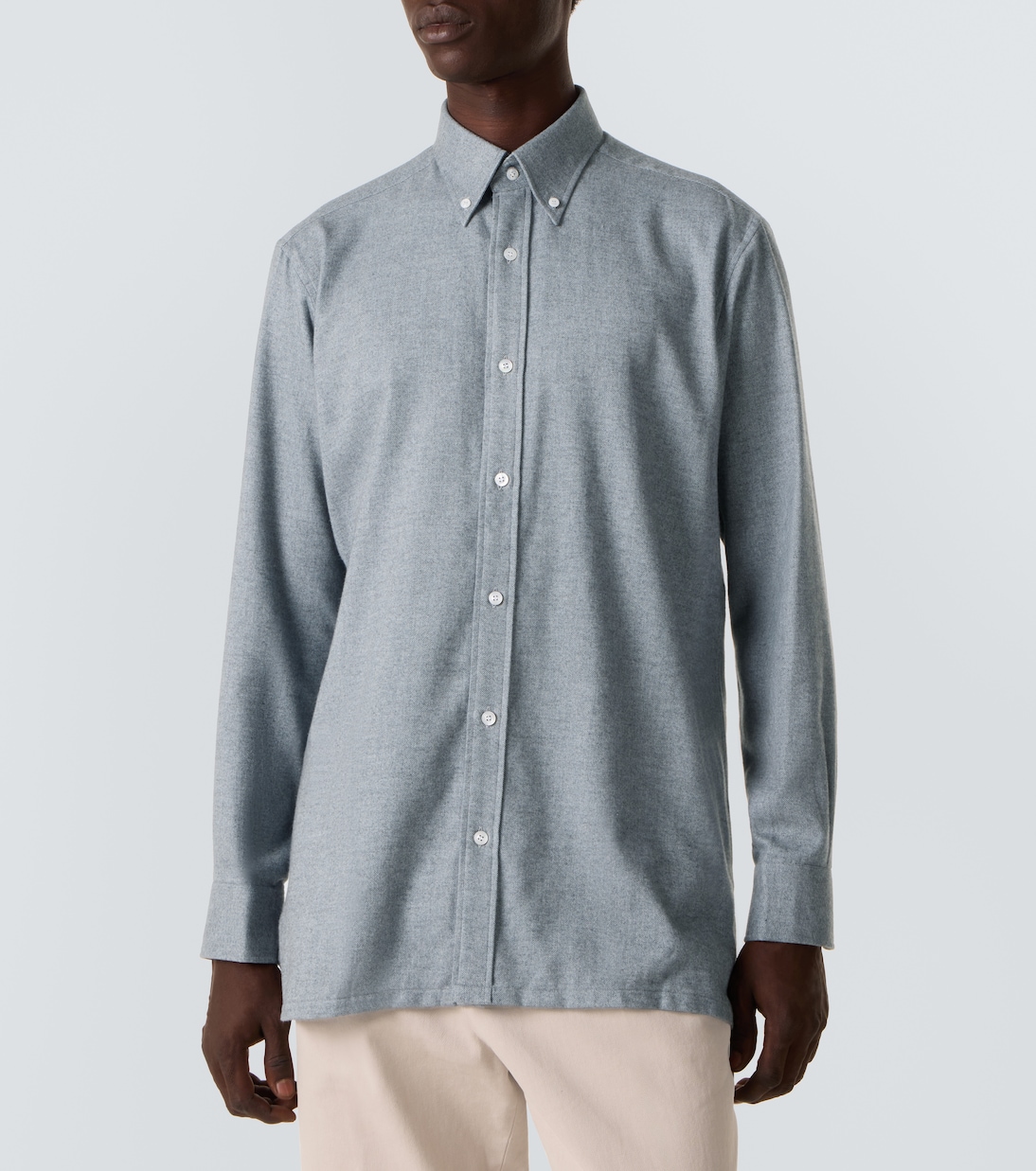 Hemd aus Baumwollflanell | Charvet