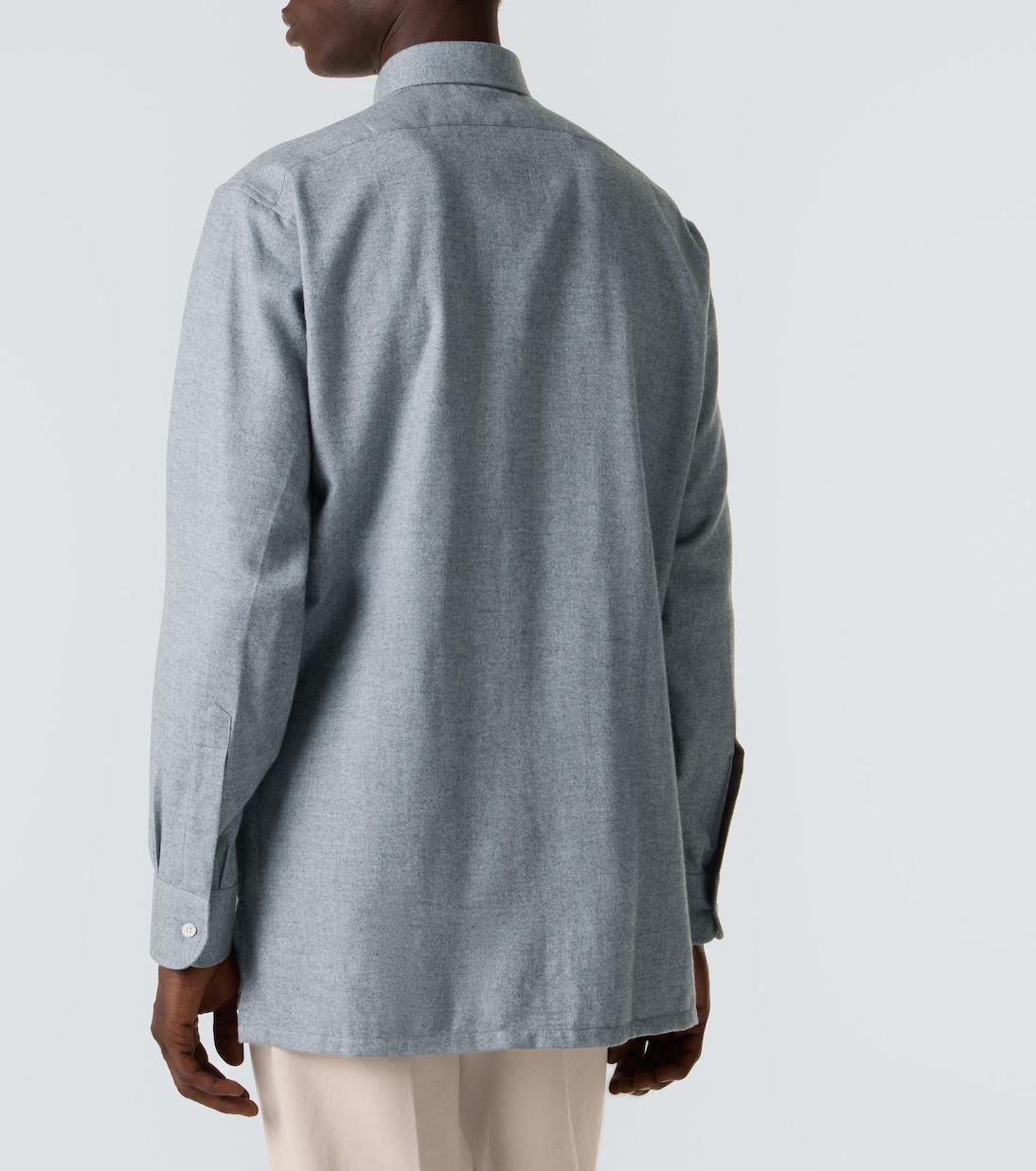 Hemd aus Baumwollflanell | Charvet