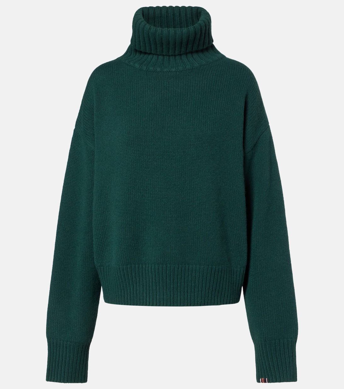Rollkragenpullover Crop Xtra aus Kaschmir | Extreme Cashmere