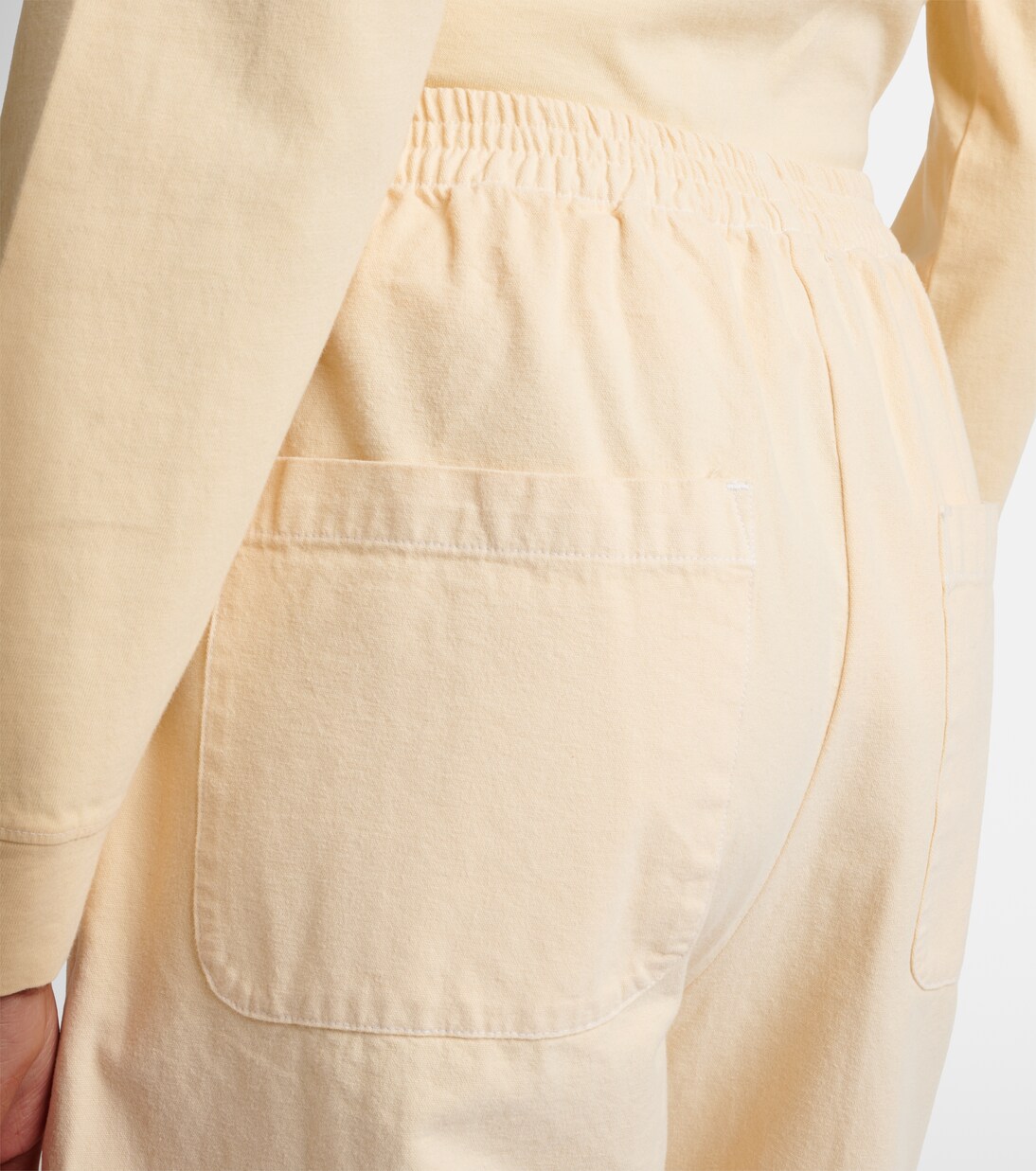 Chloe棉质桶形裤装 | Leset