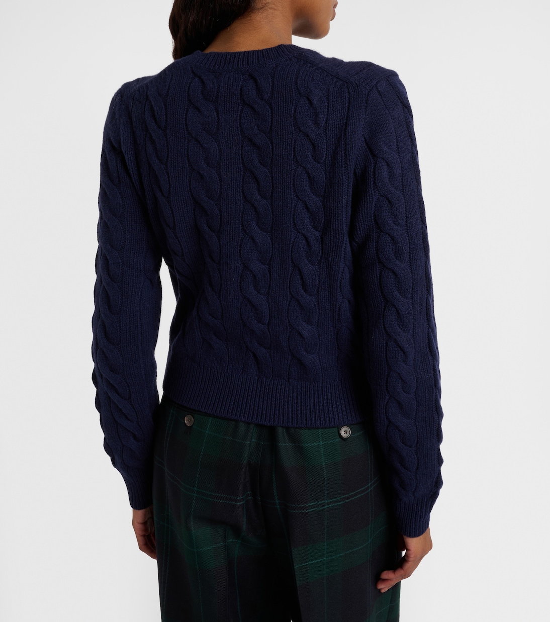 Cable-knit wool and cashmere cardigan  | Polo Ralph Lauren