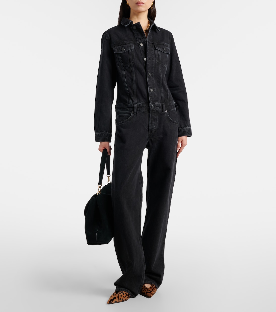 Esther denim jumpsuit | Agolde