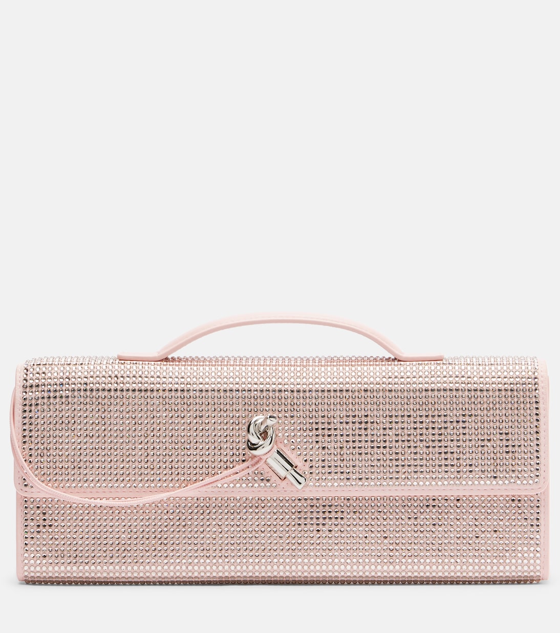 Andiamo Small embellished leather clutch | Bottega Veneta