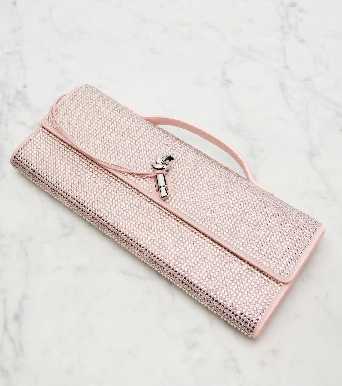 Andiamo Small embellished leather clutch | Bottega Veneta