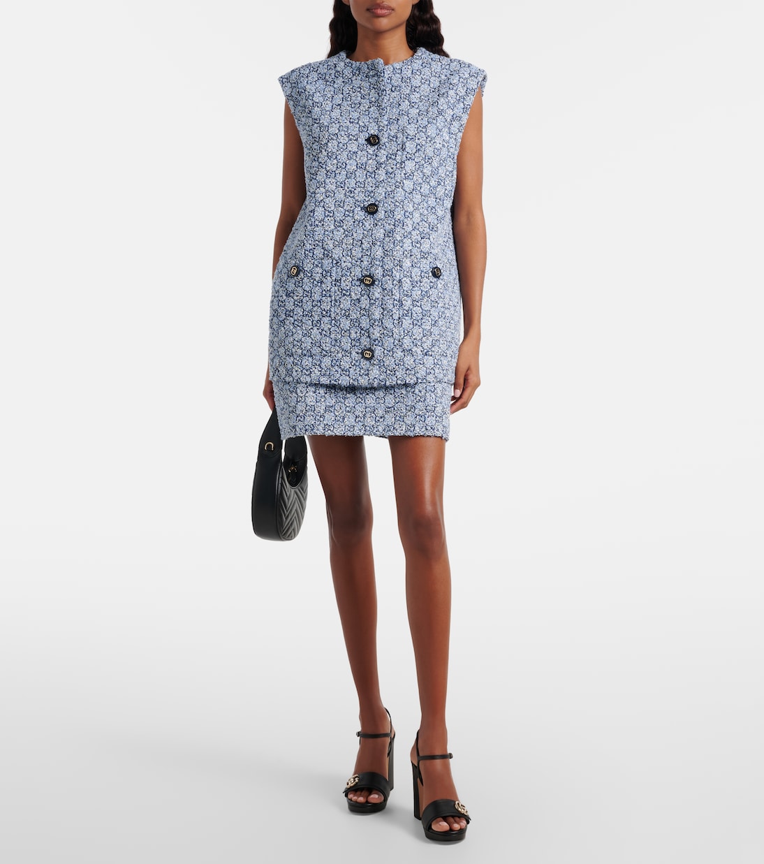 GG tweed miniskirt | Gucci