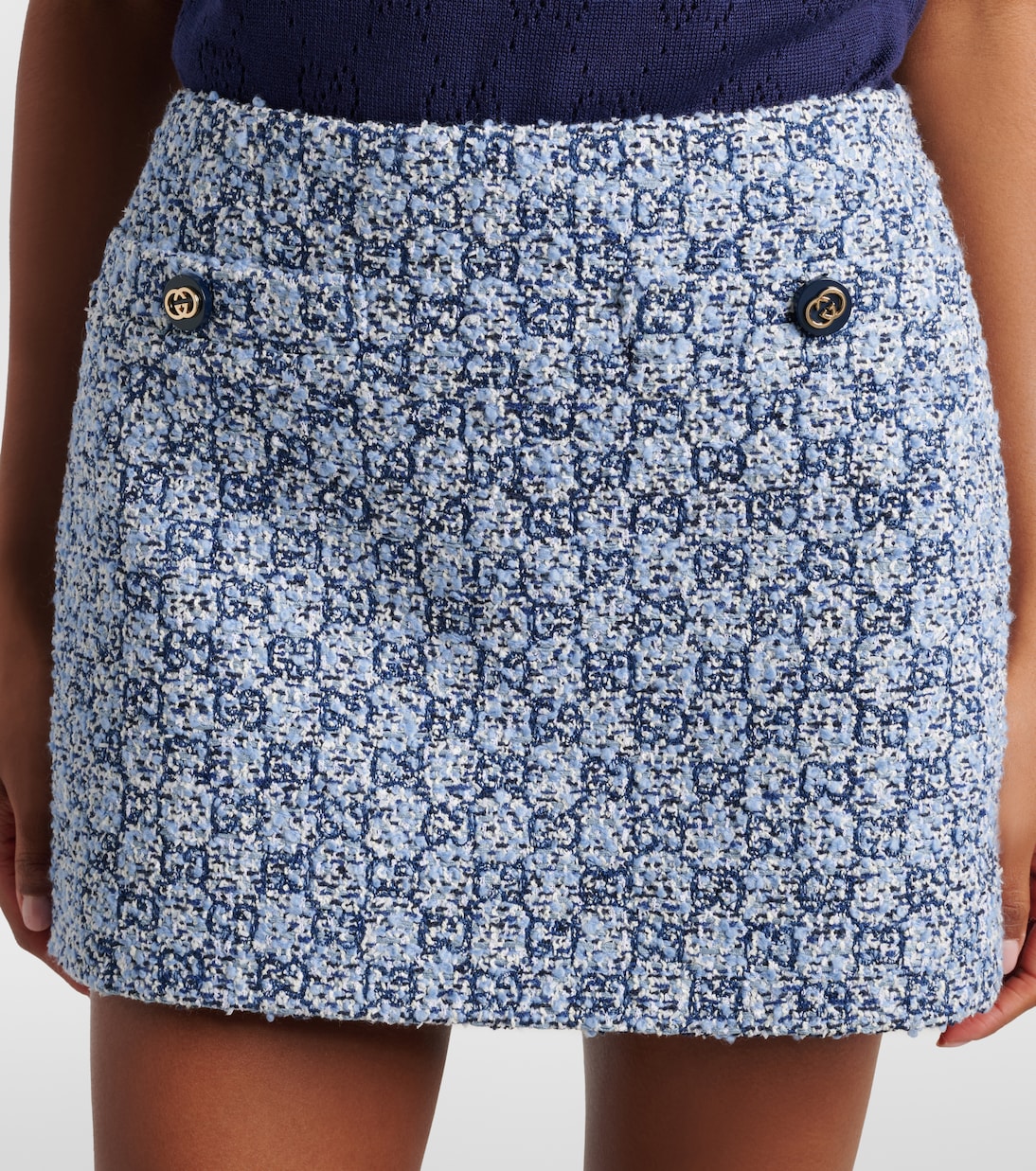 GG tweed miniskirt | Gucci